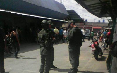 Tomado mercado municipal de Naguanagua por GNB, Sundde y Seniat