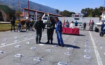 Zodi Mérida incautó más de 1.000 kilos de droga este año