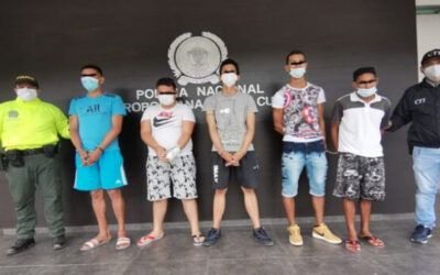 Detienen en Colombia cinco venezolanos pertenecientes a la banda el «Tren de Aragua»