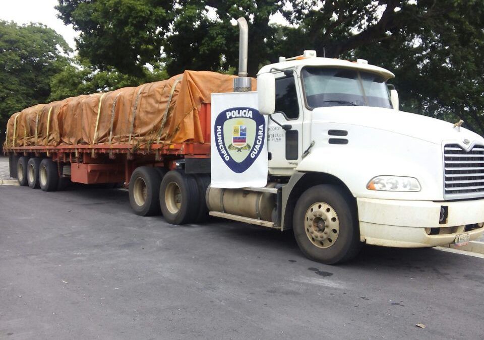 Retienen en Guacara gandola que transportaba 30 mil kilos de azúcar y detienen a integrante de la GNB