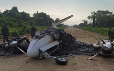 FANB neutralizó aeronave usada para transportar cocaína