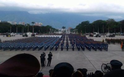 FANB rinde homenaje a Chávez con acto de Investidura del Cadete
