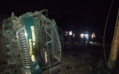 Caminantes fueron las principales víctimas del vuelco de vehículo militar en la frontera