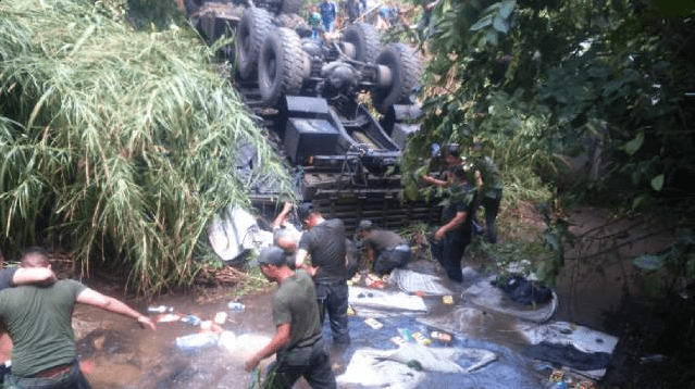 Siete GNB muertos y más de 30 heridos en accidente de tránsito en Cojedes