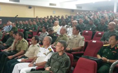 Agregados Militares recibieron explicación de ejercicio de Acción Integral Antiimperialista Zamora 200