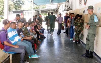 Hasta el 13 de octubre se realizará el proceso de alistamiento militar