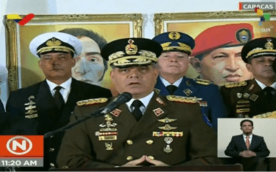 Padrino López denuncia que se vive “un golpe de Estado” contra Nicolás Maduro