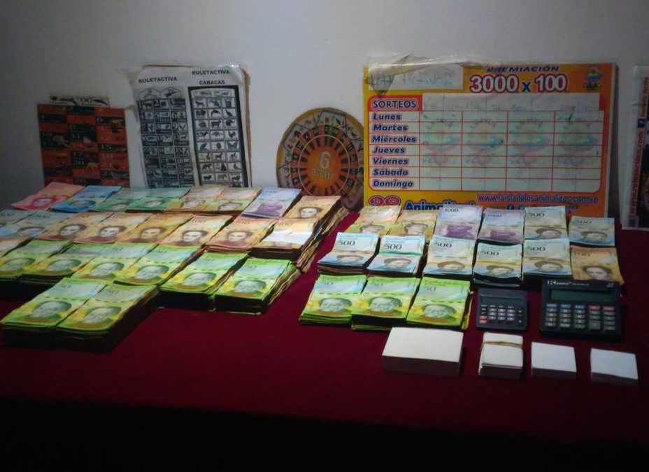 GNB inicia en Margarita ataque contra venta de lotería de “animalitos”