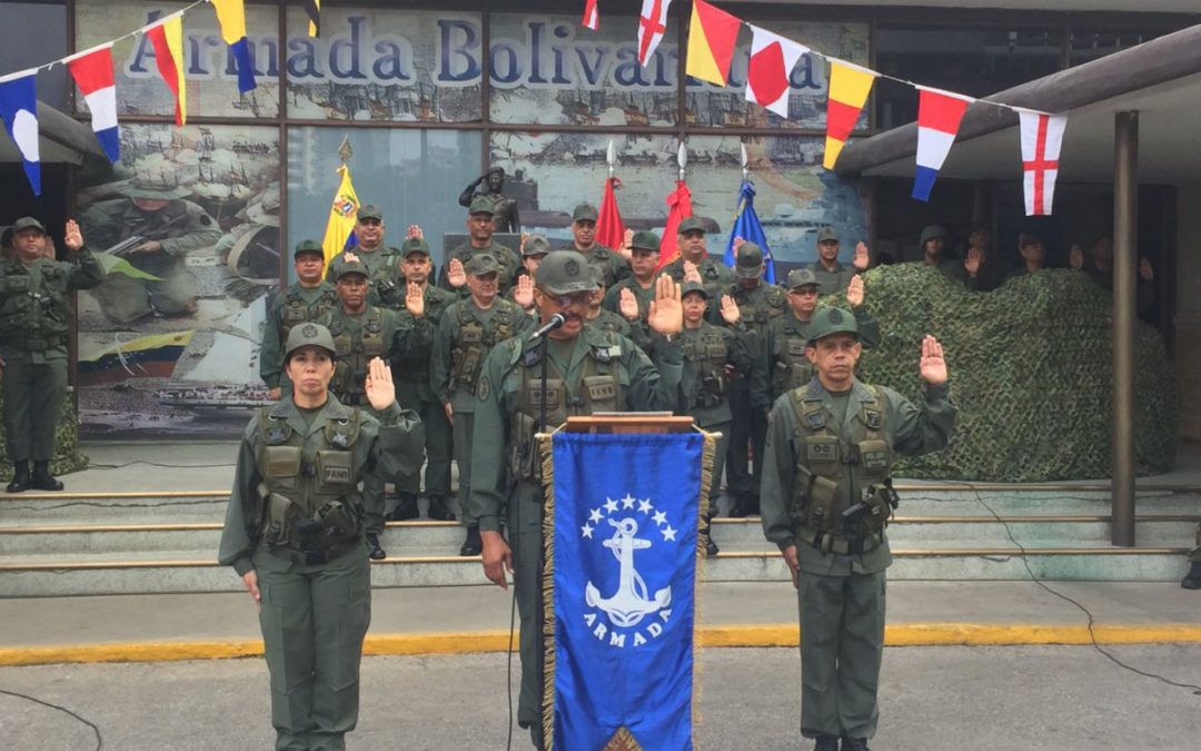 Armada Bolivariana reafirma su máxima lealtad y compromiso con el presidente Nicolás Maduro
