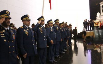 Aviación Militar celebra 97° Aniversario con ofrenda floral a El Libertador