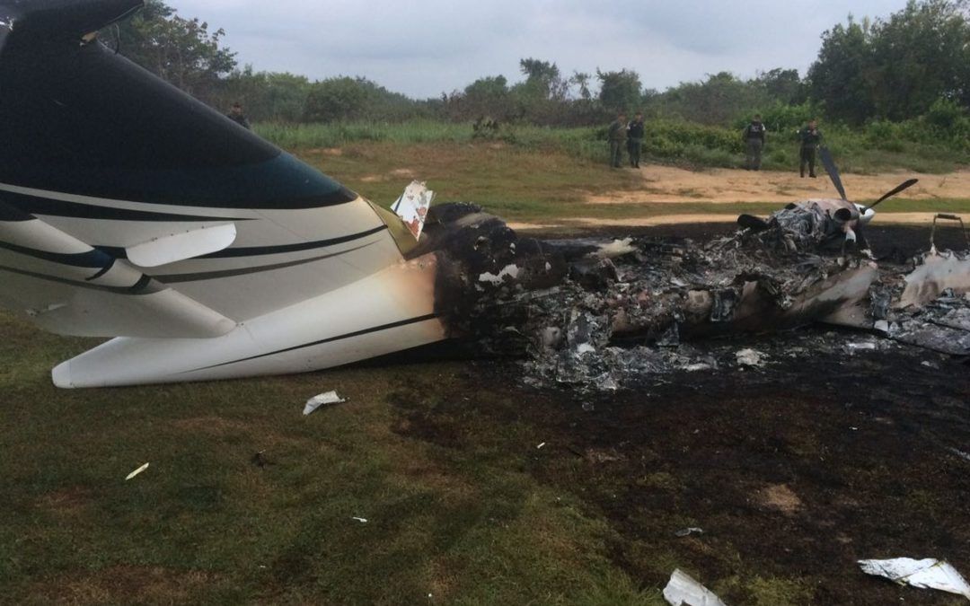 FANB señala haber neutralizado aeronave destinada al narcotráfico, sobre espacio aéreo del Zulia