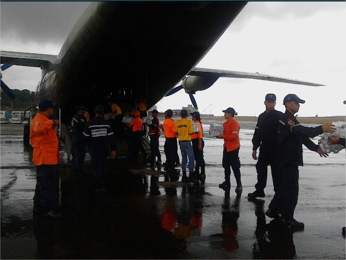 Venezuela envió avión de la FANB con ayuda humanitaria para Perú