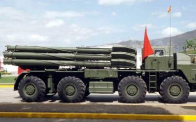 FANB probó lanzacohetes ruso que usa municiones de racimo
