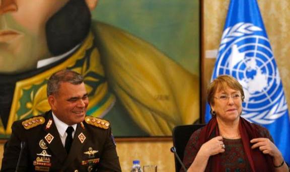 Control Ciudadano a Bachelet: Los militares en Venezuela violan DDHH