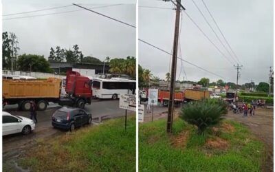 La GNB bloqueó accesos a la capital de Barinas ante movilización opositora #24Nov