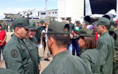 Ministro Padrino López supervisa Base Aeroespacial “Cap. Manuel Ríos” en Guárico