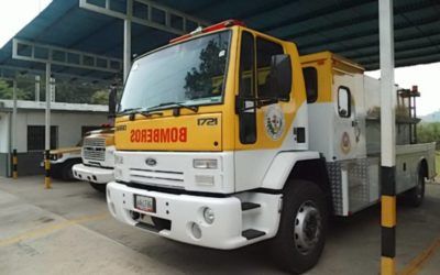 Bomberos UCV atendieron a estudiantes heridos por represión de la GNB