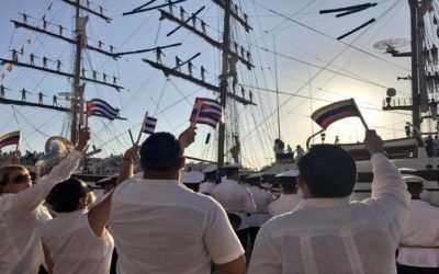 Buque Escuela “Simón Bolívar” llegó por décima vez a La Habana