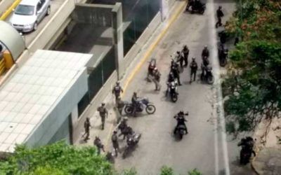 GNB lanzó lacrimógenas en el CCCT