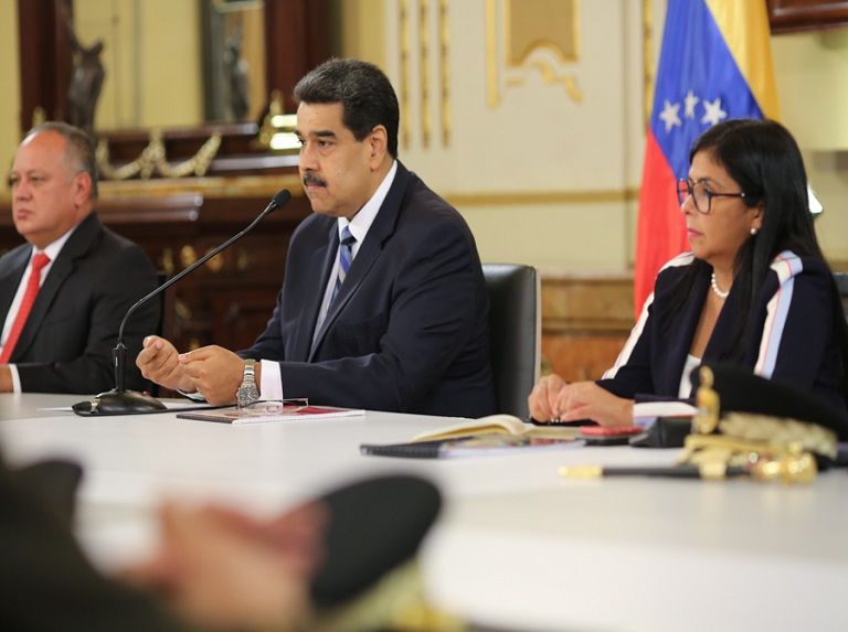 Maduro declara en sesión permanente Consejo de Defensa y Seguridad de la Nación