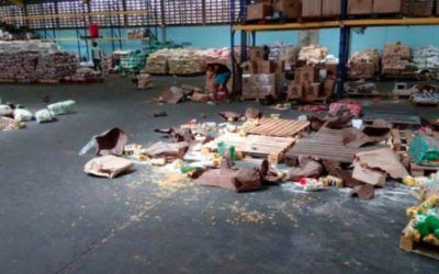 Con helicóptero, perdigones y lacrimógenas reprimió la GNB saqueos en Calabozo