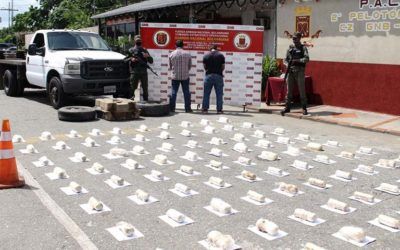 GNB incautó 116 kilos de marihuana en Barinas
