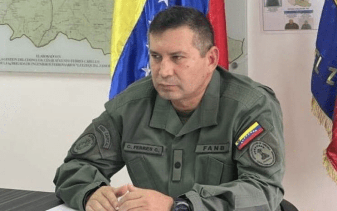 G/D (Ej) César Augusto Febres Cabello designado autoridad única militar en El Castaño, estado Aragua
