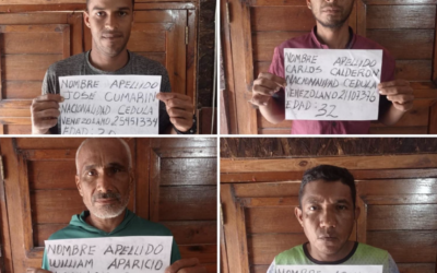 FANB aprehendió a 16 mineros ilegales en el Yapacana