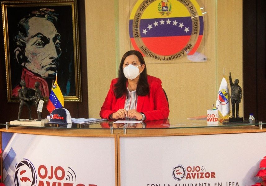 Carmen Meléndez: Continúa despliegue de organismos de seguridad y FANB