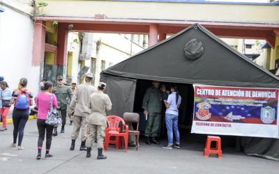 Barquisimeto: Carpa militar instalada en el Hospital Central