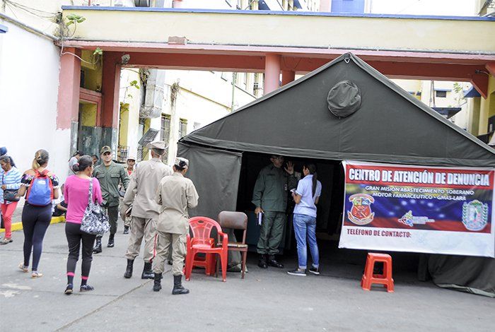 Barquisimeto: Carpa militar instalada en el Hospital Central