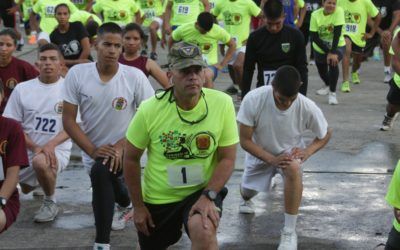 Ceofanb realizó caminata 5k y carrera 10k en Los Próceres por 12 aniversario