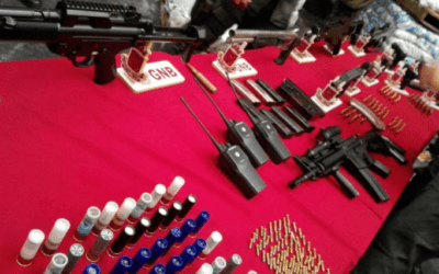 GNB decomisó 134 toneladas de alimentos en Catia y los “jugueticos” de colectivos