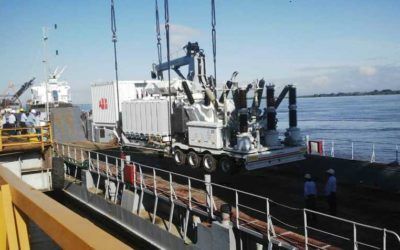 FANB transportó una subestación eléctrica al estado Zulia