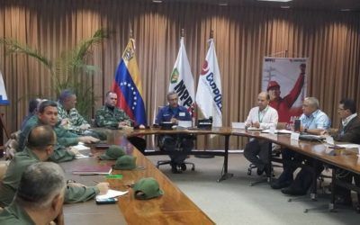 Ceofanb y Corpoelec definen estrategias para protección del sistema eléctrico nacional