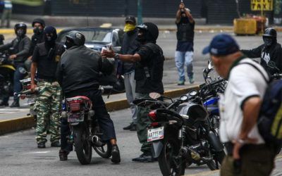 Colectivos confiesan que los contrataron para disparar contra marchas opositoras