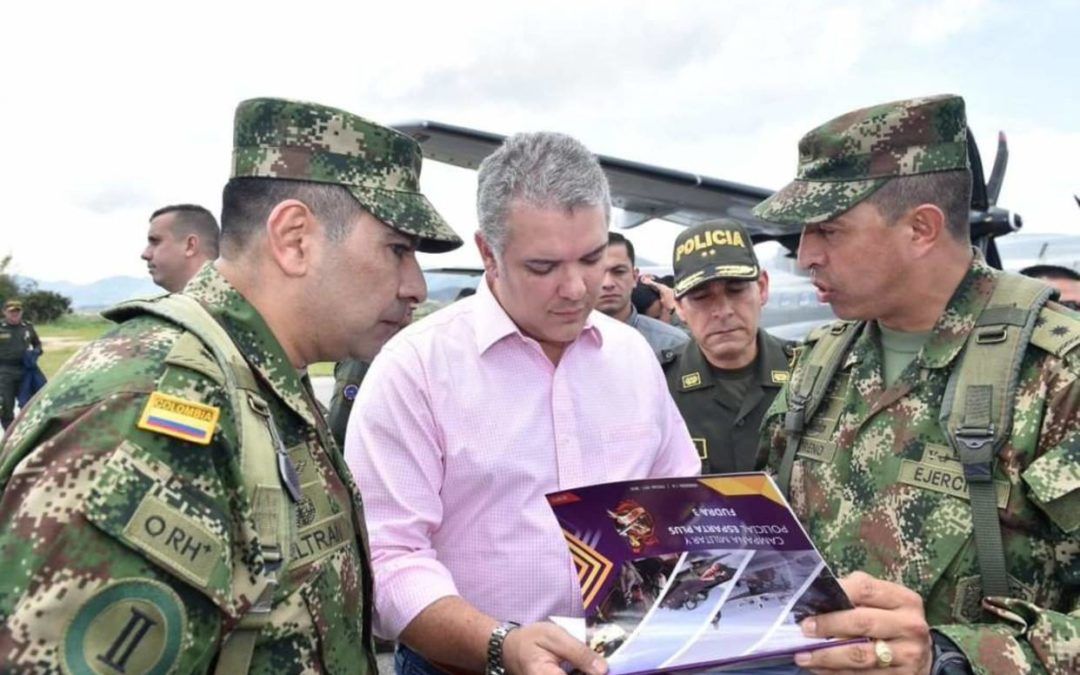 Colombia desplegó 5.000 soldados al norte de frontera con Venezuela