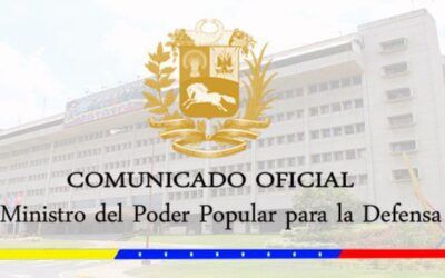 Comunicado oficial de la Fuerza Armada Nacional Bolivariana: FANB denuncia la violación del espacio aéreo venezolano