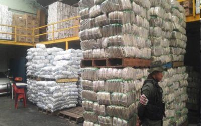 GNB retuvo 150 toneladas de alimentos almacenados en un galpón en Táchira