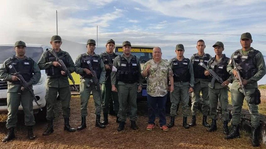 Contraloría y FANB inspeccionaron estado de la frontera entre Venezuela y Brasil