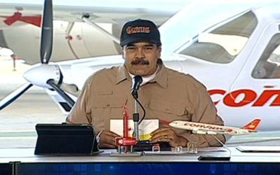 Maduro anunció creación de Centro Nacional de Mantenimiento Aeronáutico y de Empresa de Transporte de Carga