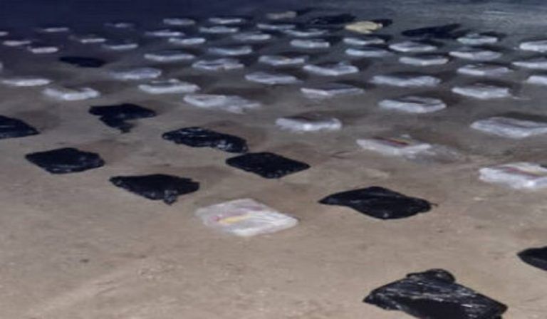 Náufrago es capturado con 100 panelas de presunta marihuana en costas de Falcón