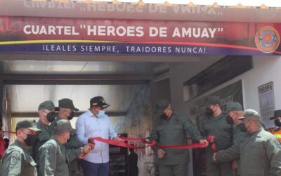Inauguran destacamento N° 131 y Laboratorio Criminalístico de la Guardia Nacional en Falcón