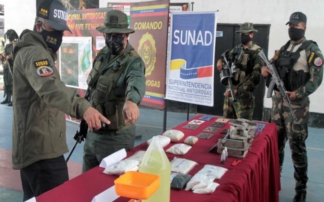Superintendencia Nacional Antidrogas informó que desmanteló 7 laboratorios con 4.810 Kg de droga en Zulia