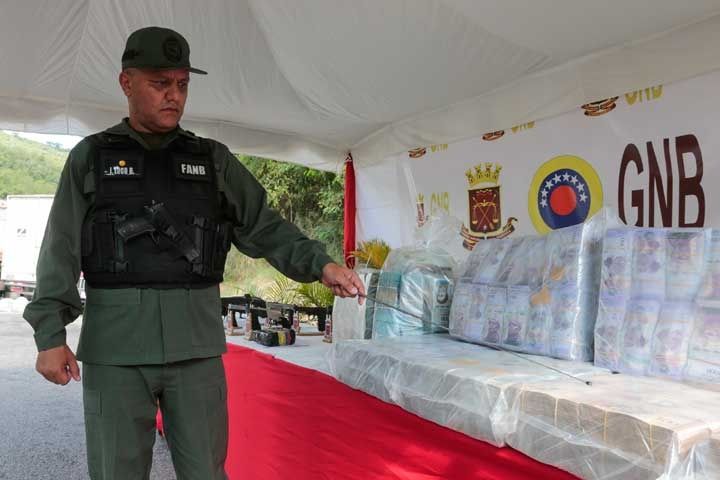 GNB incautó 161 millones de bolívares en efectivo con destino al estado Bolívar