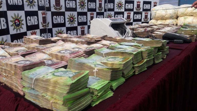 GNB-Bolívar ha incautado casi 1,1 millardos de bolívares en defensa del cono monetario