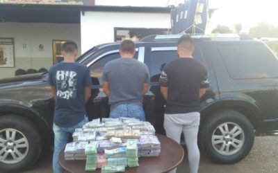 GNB interceptó contrabando de más de 40 millones de efectivo