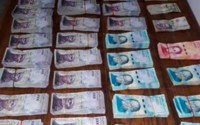 GNB-Zulia incauta más de 200 millones de bolívares en efectivo en el municipio Miranda