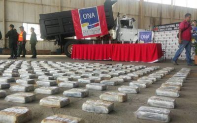 Golpe al narcotráfico en Venezuela: 16 toneladas de drogas incautadas en 2018
