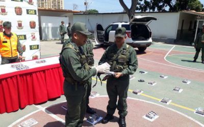 GNB detuvo una mujer con 61 kilos de cocaína oculta en una camioneta en Anzoátegui